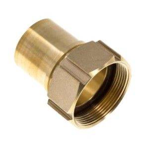 1 1/2" TW brass female hose coupling