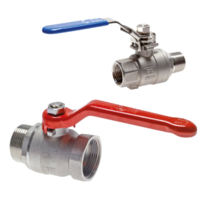 Ball valves (fimale-male)
