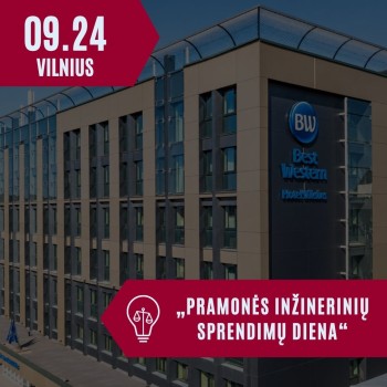Rūpniecības inženiertehnisko risinājumu diena Viļņā 2026. gada 24. septembrī